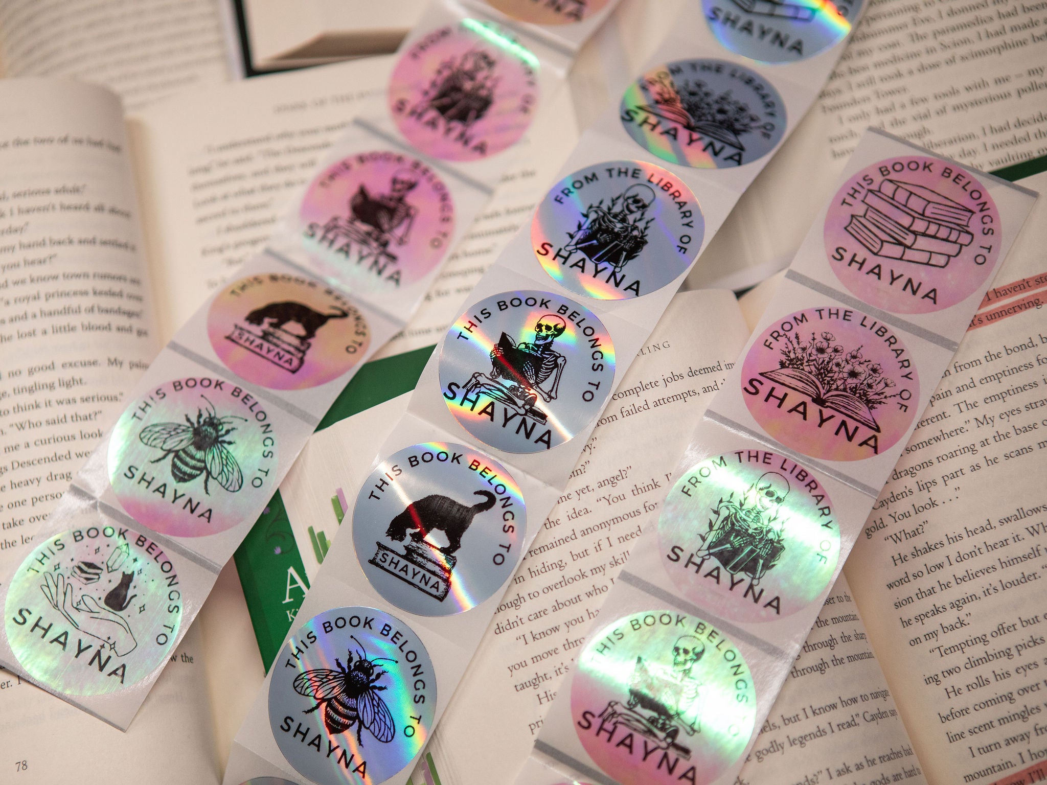 Custom Bookplate Labels