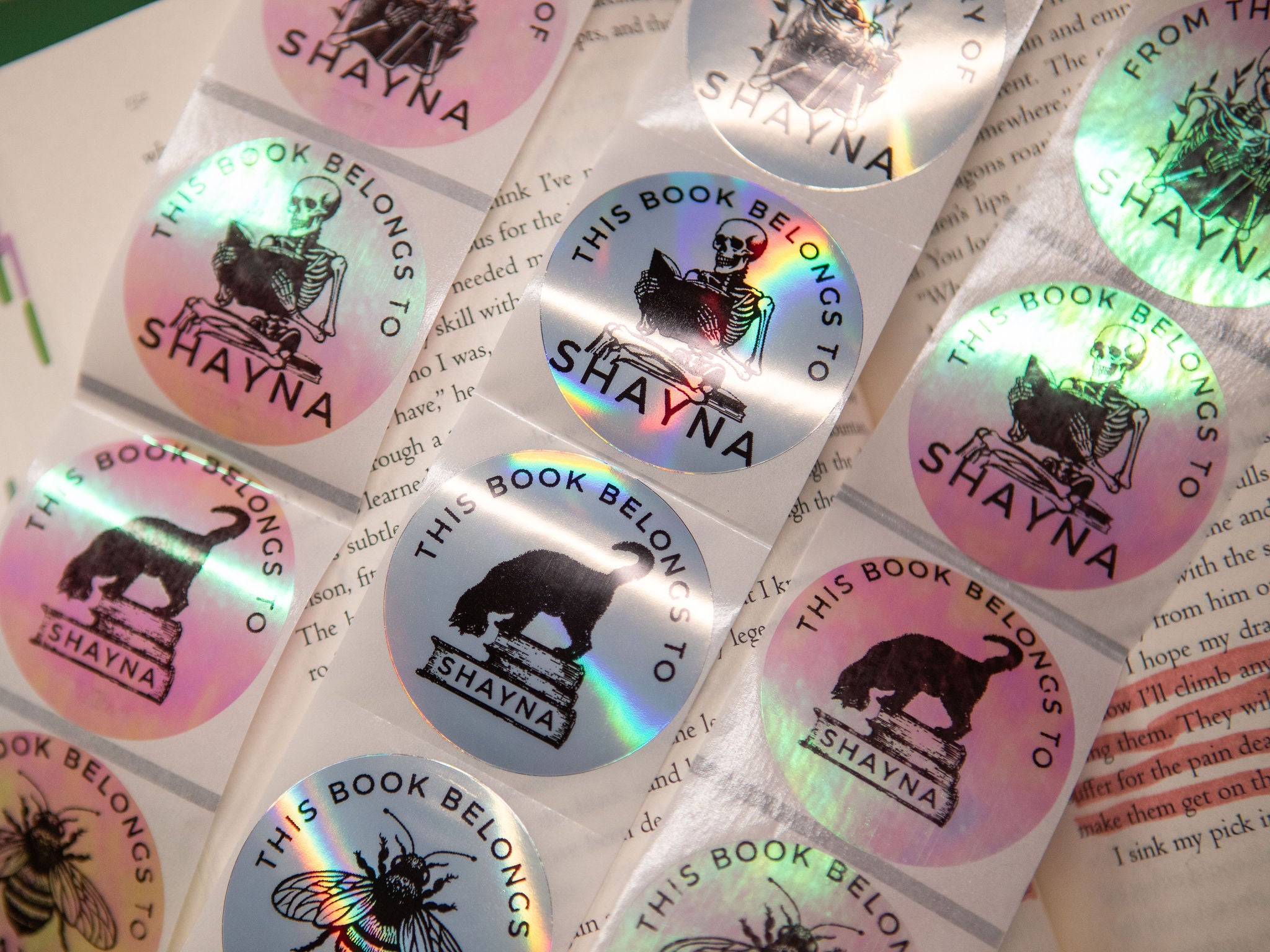 Custom Bookplate Labels