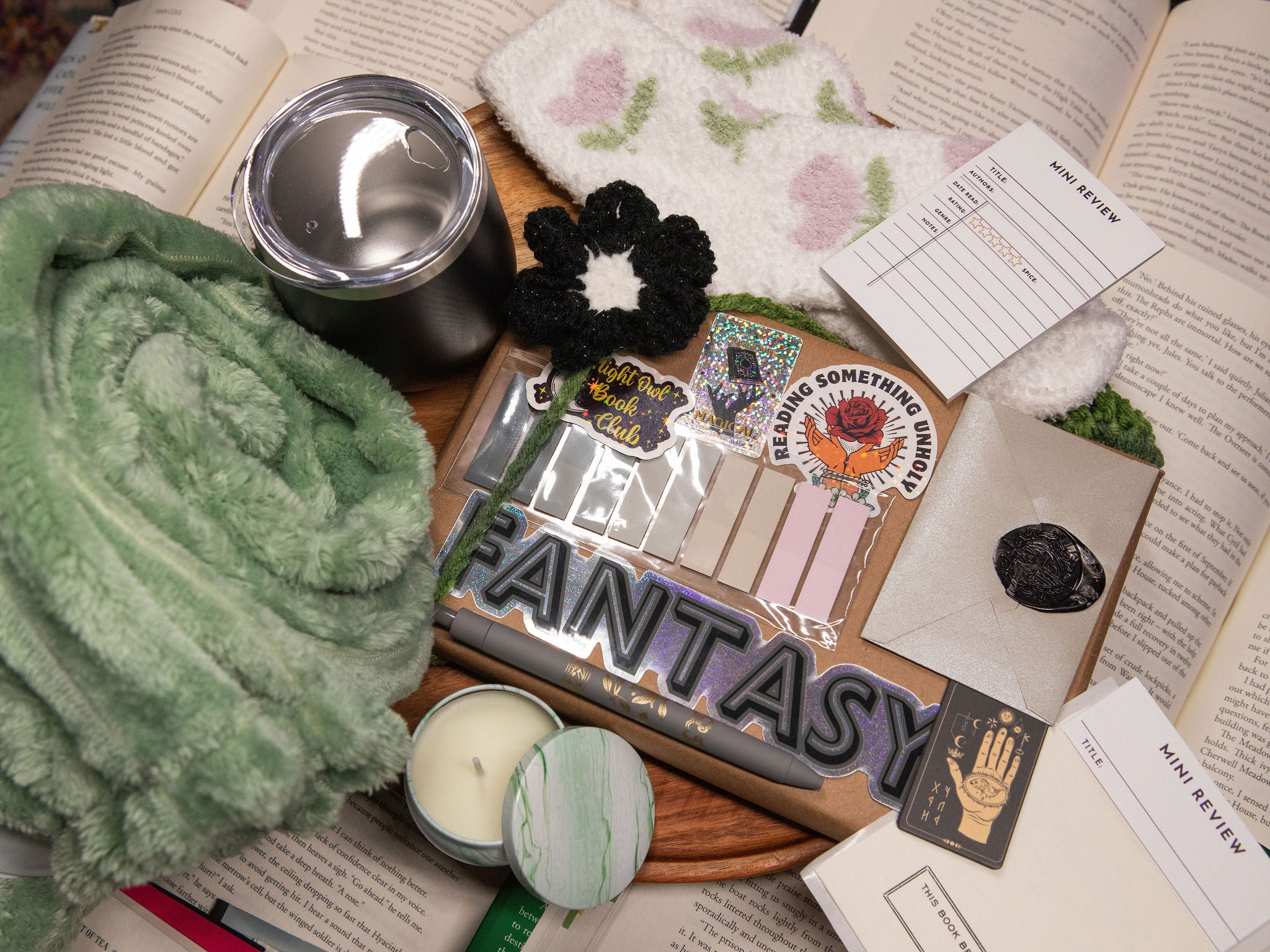 Cozy Up With a Book Box