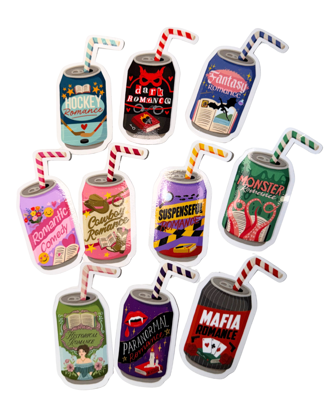 Flavors of Romance Sticker Pack