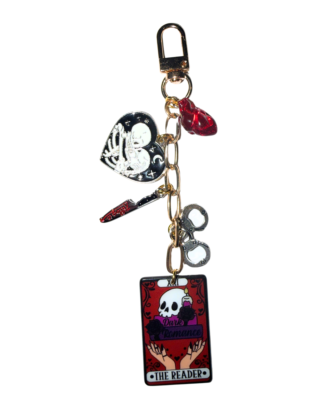 Bookish Tropes Kindle Charm