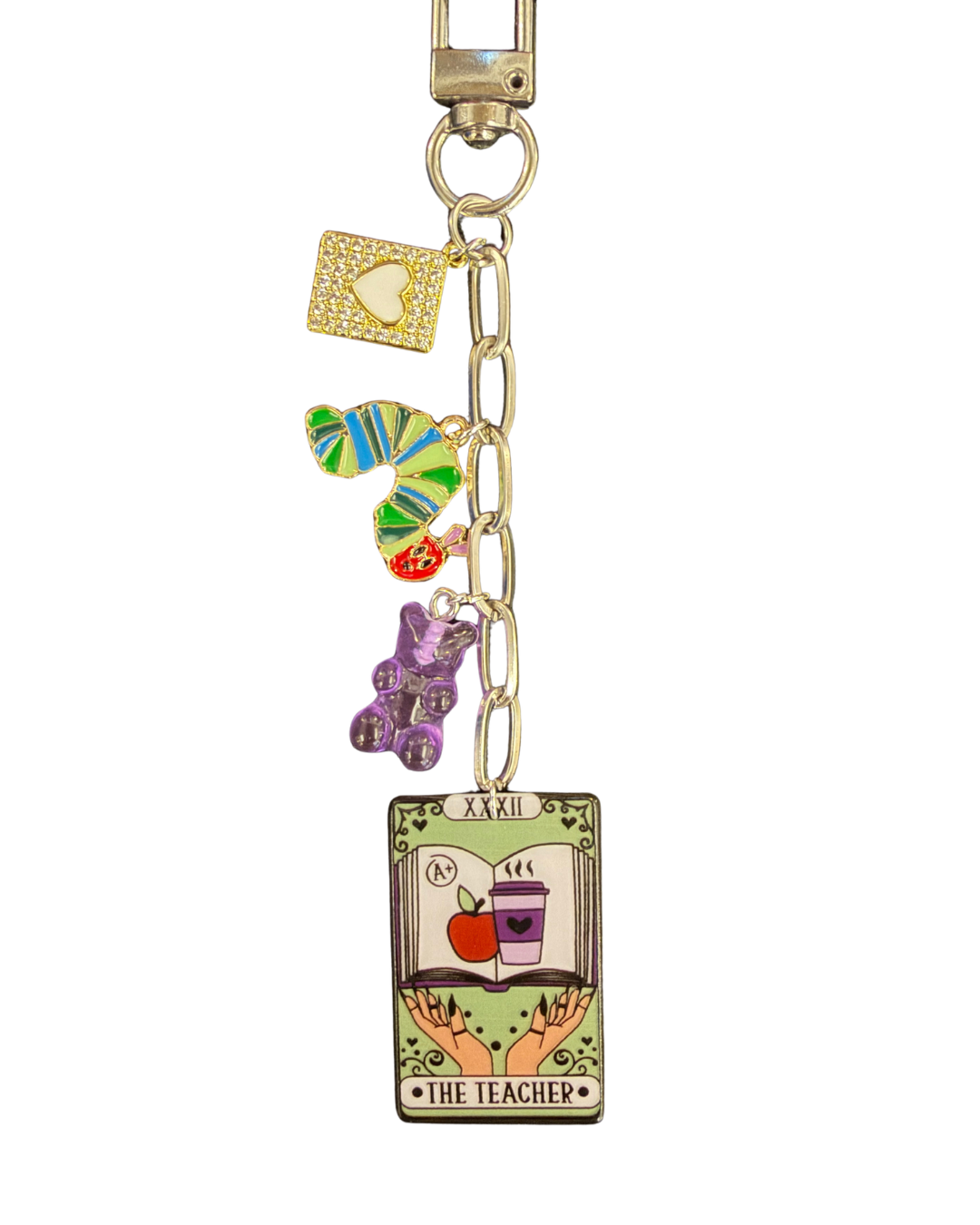 Bookish Tropes Kindle Charm