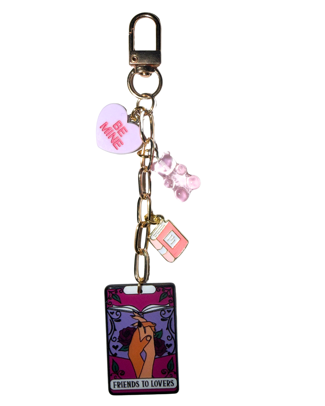 Bookish Tropes Kindle Charm