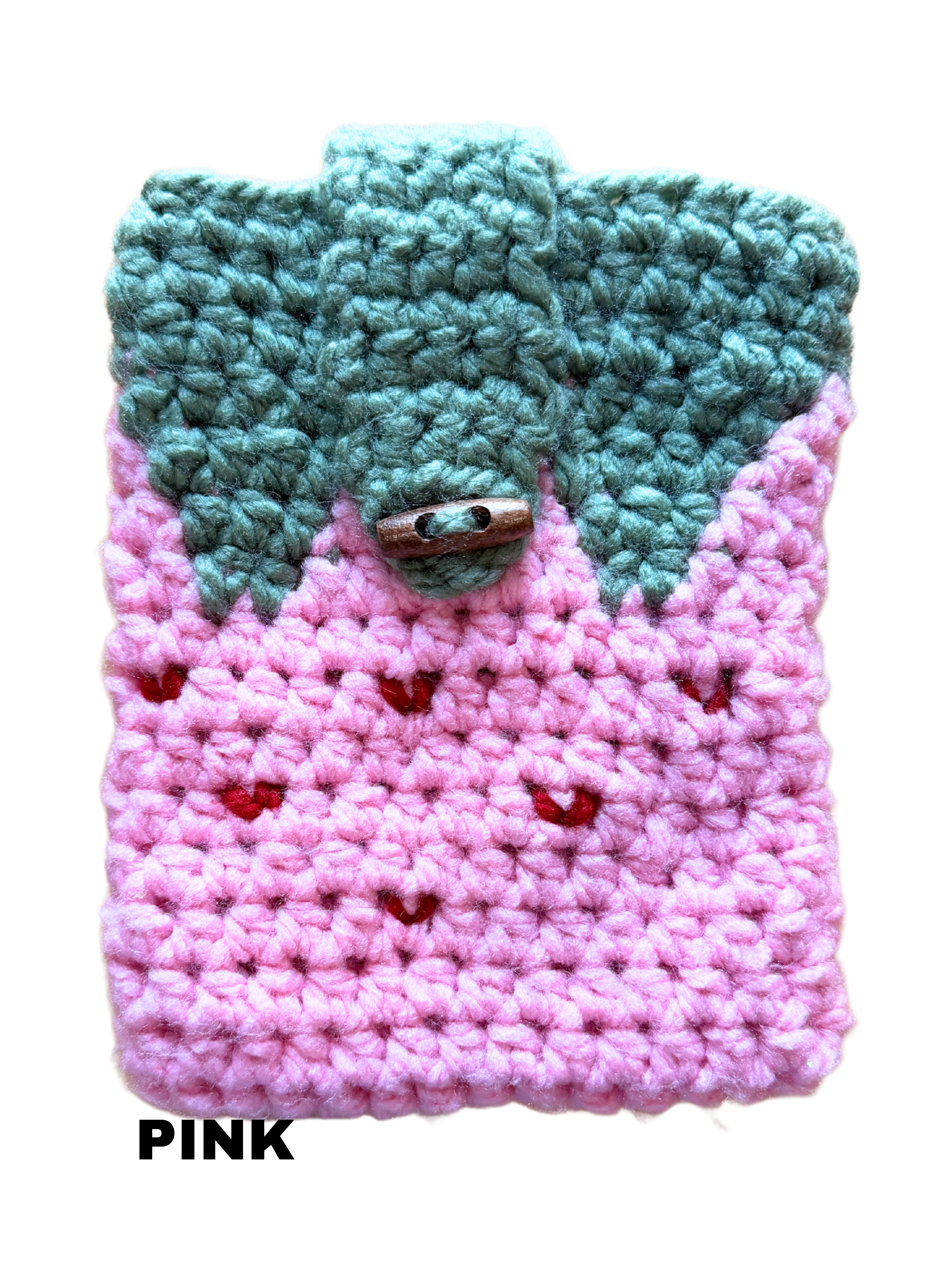 Crochet Strawberry Kindle Sleeves