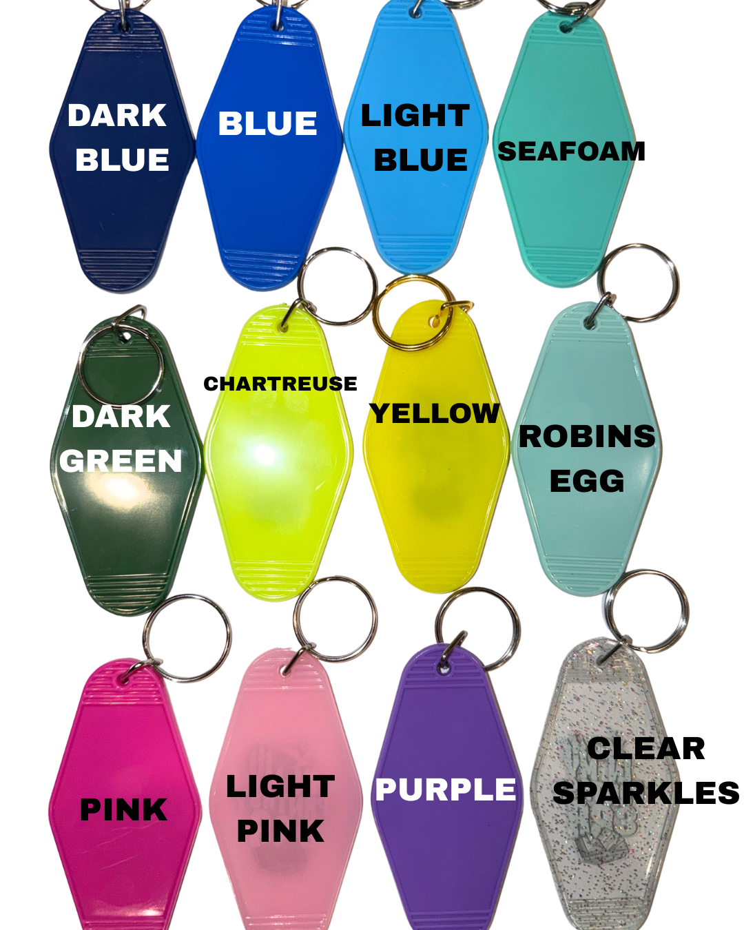 Bookish Hotel Keychain