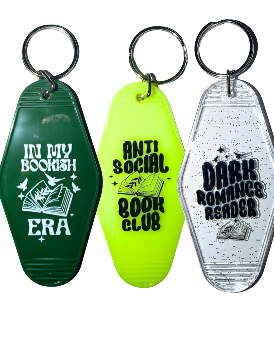 Bookish Hotel Keychain