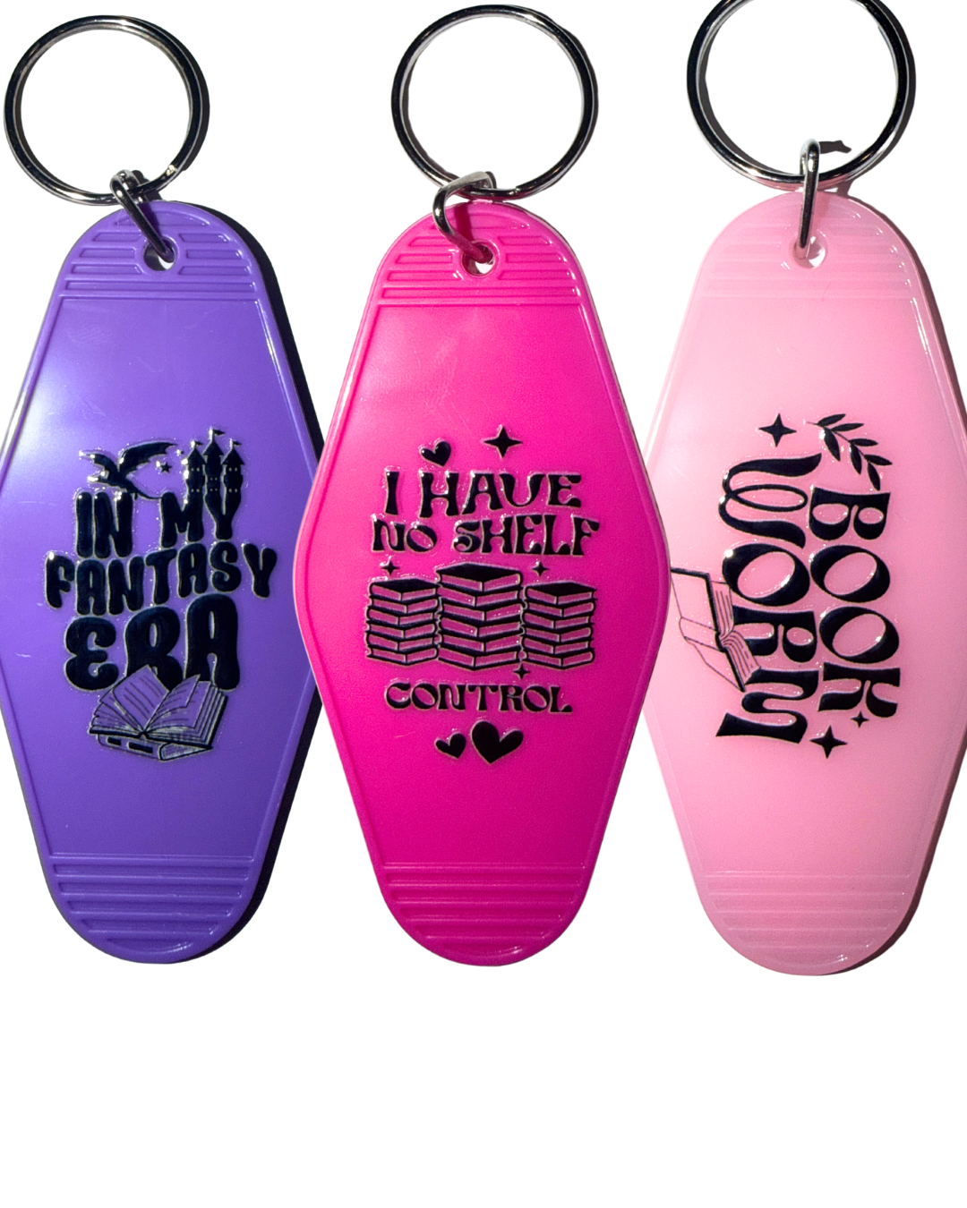 Bookish Hotel Keychain