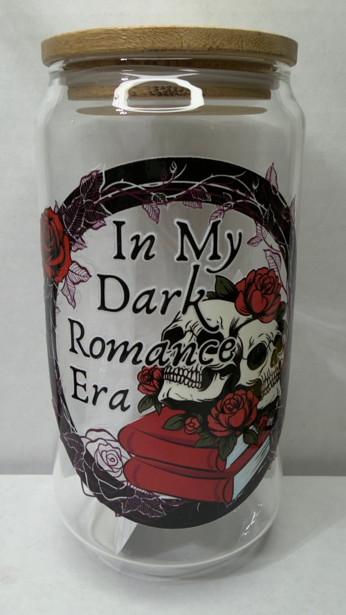 Bookish drink tumbler with lid and straw