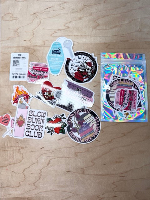 Romance Book Lover sticker pack